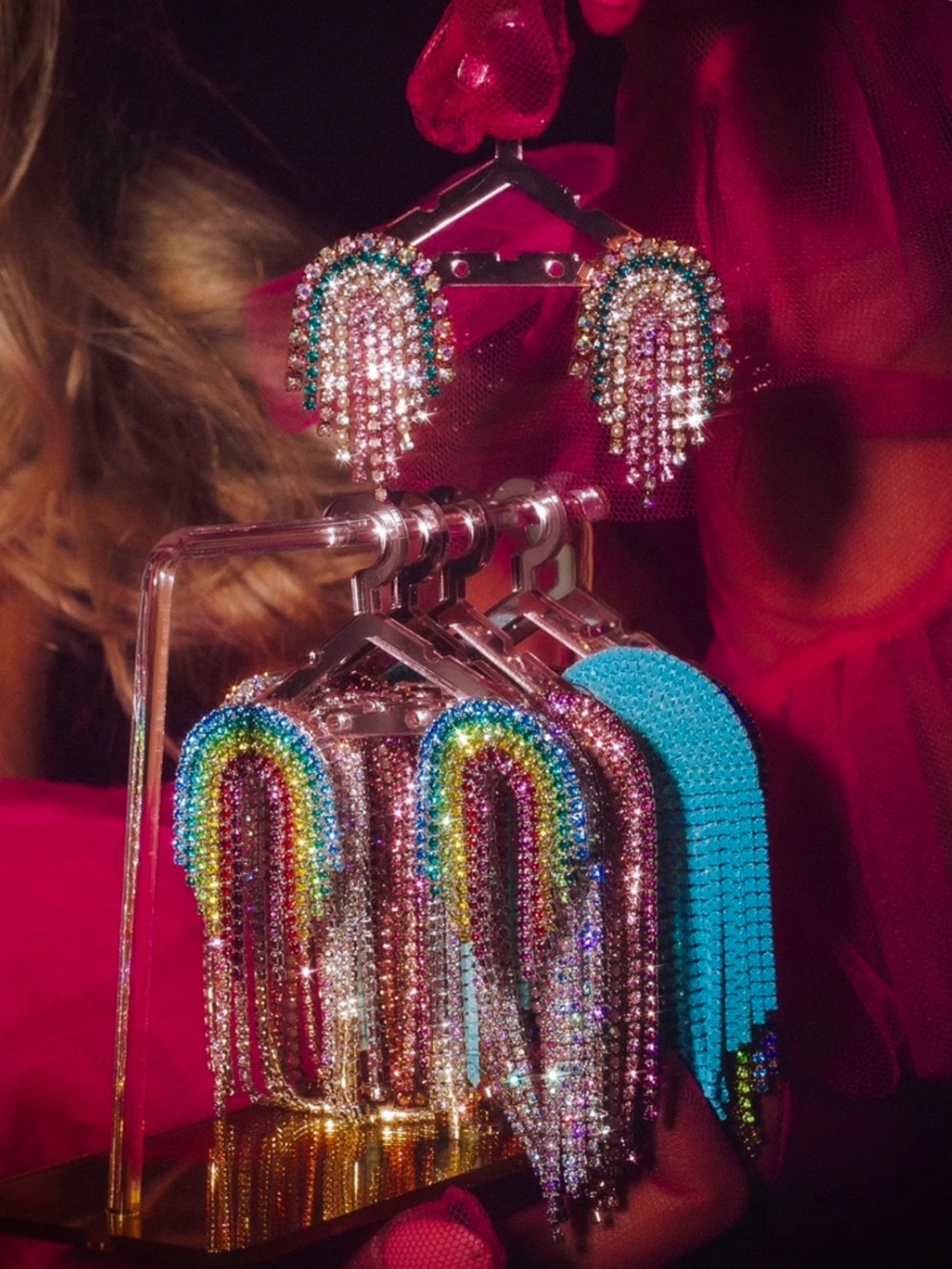 SMALL EARRING HANGER RACK DISPLAY